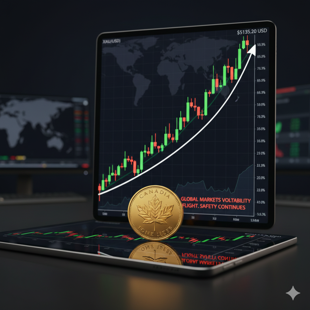 Gold at $5,000 at Canam Bullion